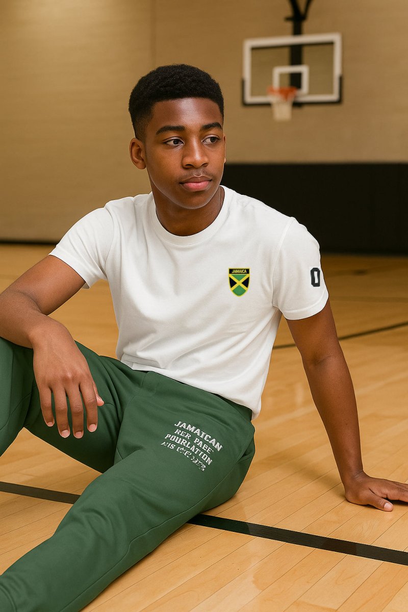 Jamaican Heritage Unisex Sweatpants - Chinchilla Choons